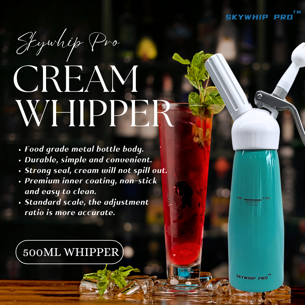 1 X Professional Skywhip Pro Max Whipper Dispenser 500ml