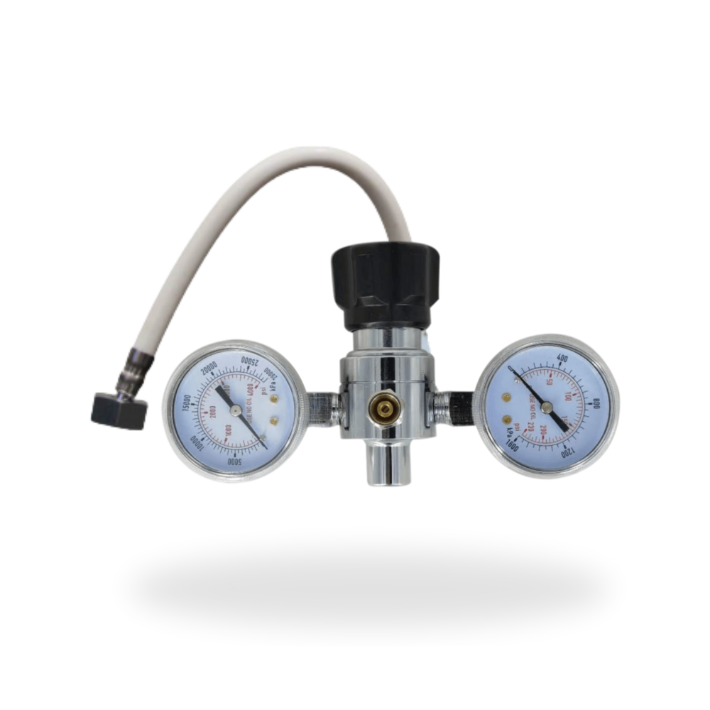 Skywhip Pro Cream Chargers Pressure Regulator and Adaptor - Free Hose