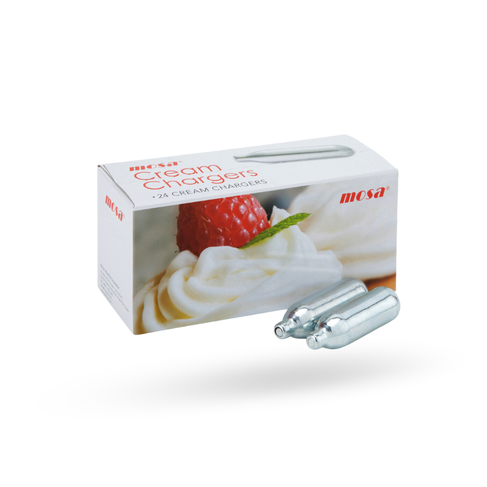 Mosa Professional Whipped Cream Chargers – Pure N2O