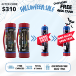 [Auto $60 Off] Total 4 Tanks - 2 x 3.3L + 1 x 660G Skywhip pro +1 Extra Free 660g Cream Chargers N20