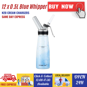 12 x 0.5l blue whipper