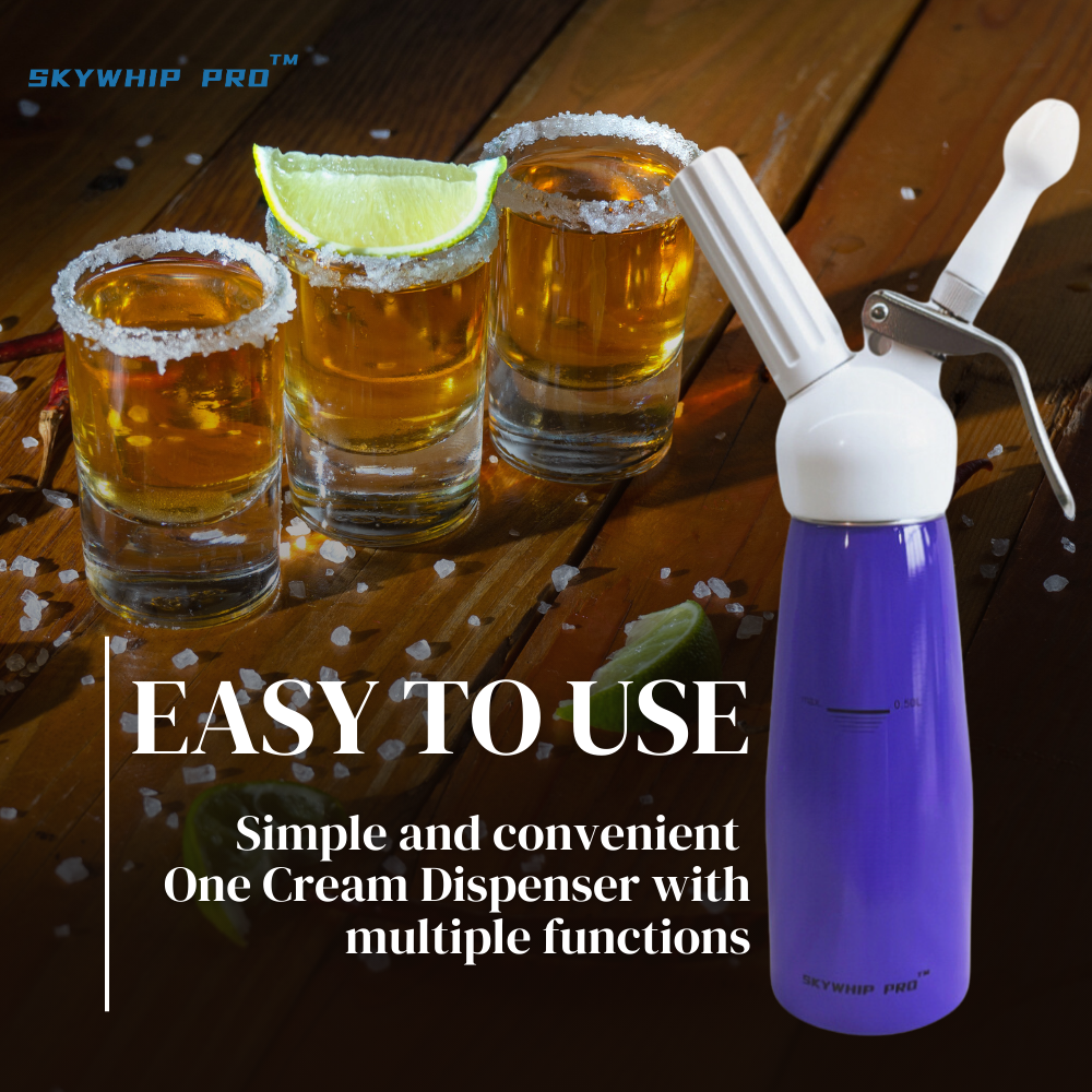 1 X Professional Skywhip Pro Max Whipper Dispenser 500ml