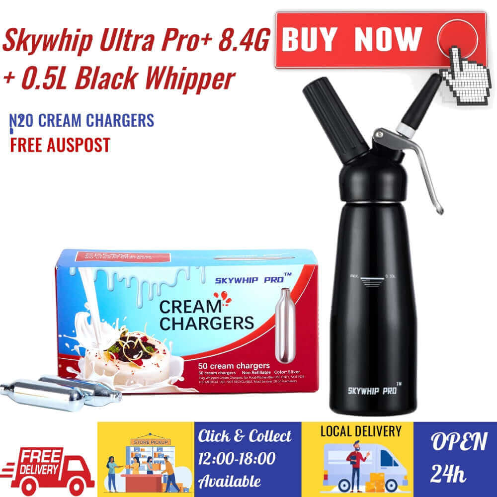 Buy 0.5L Aluminum Cream Whipper, Nitrous Oxide Cream Chargers