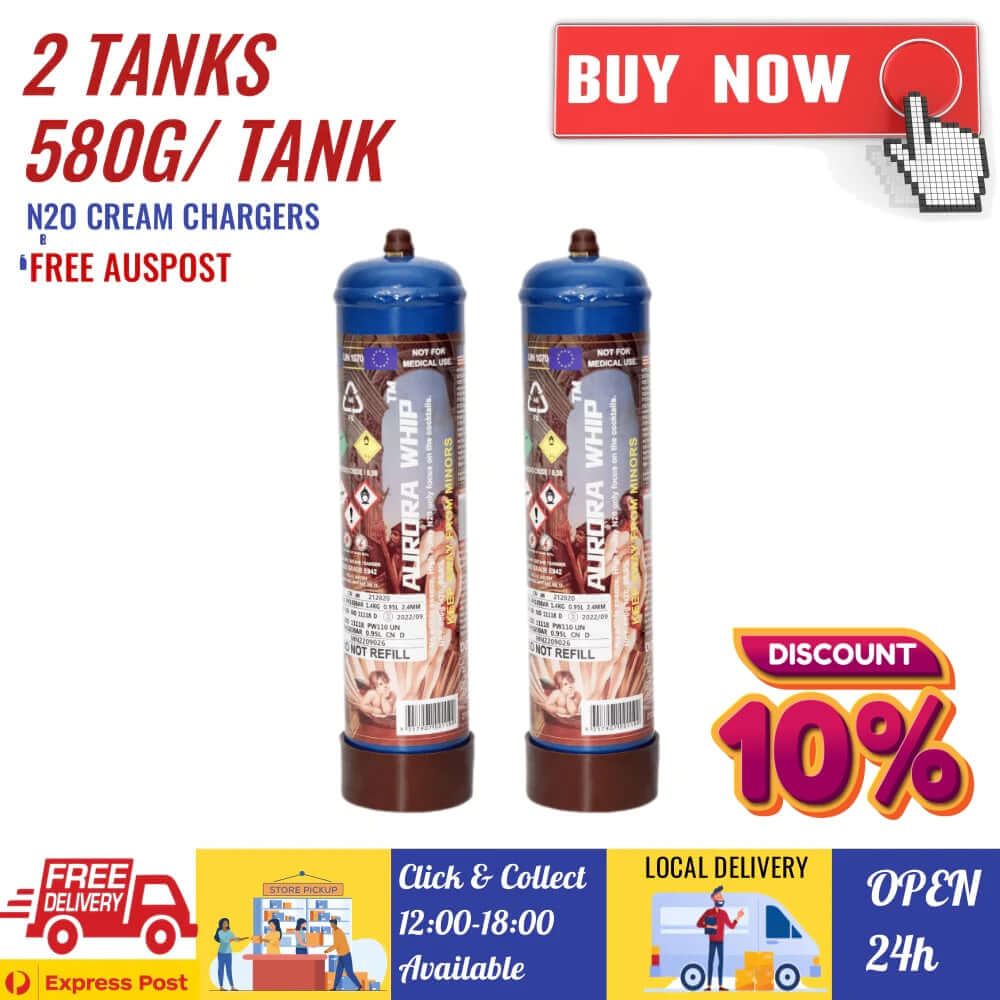 Whip-It Cream Charger Tank 580g